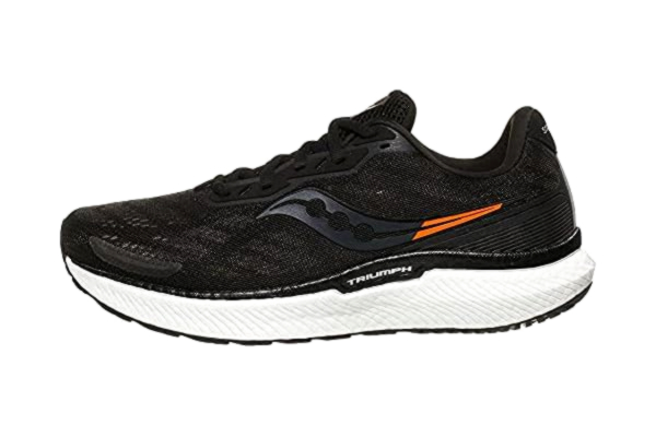 Saucony  Triumph 19 buty do biegania - SS22, Czarny, biały, 46.5 EU