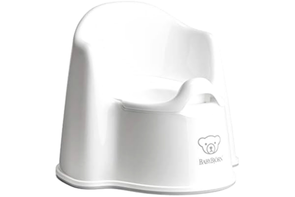 BabyBjörn  Pottstol, Vit/Grå