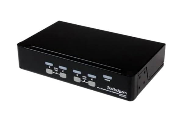 StarTech Data KVM 4X1 STARTECH Mon+Tec+Rat USB