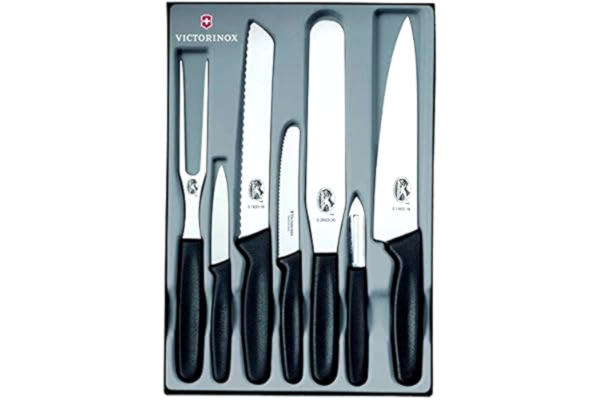 Victorinox Zestaw kuchenny 7-częściowy, czarny nylon
