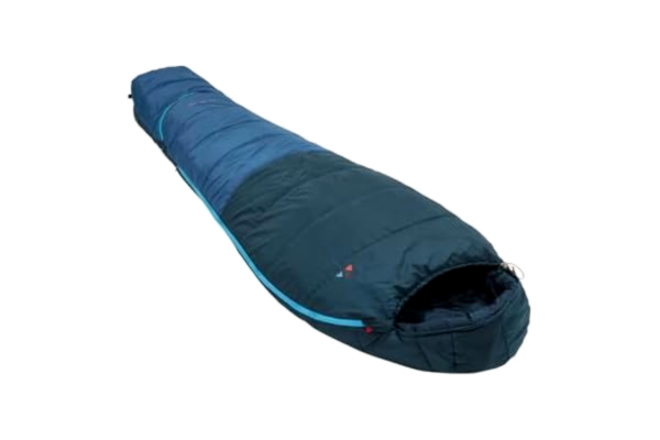 Vaude  Unisex ungdom kobel justerbar 500 II SYN sovsäck, baltic sea, vänster