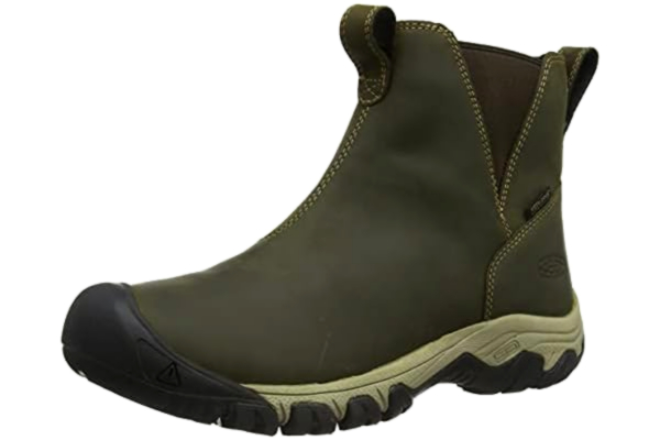 Keen KEEN Women's Greta Chelsea WP-W Snow Boot, Olive/Timberwolf, 7.5 UK