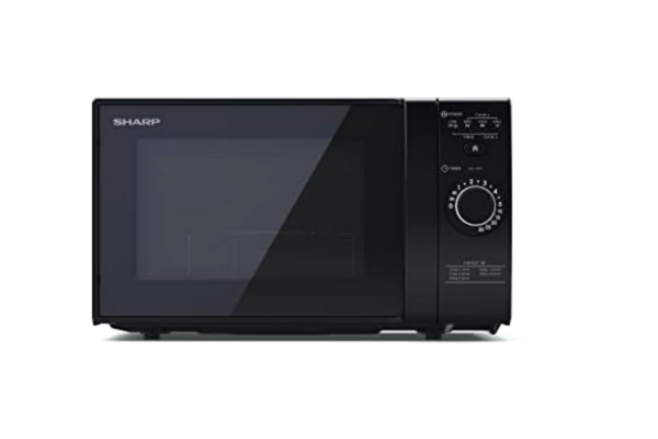 Sharp  YC-GG02E-B - microwave oven with grill - freestanding - black