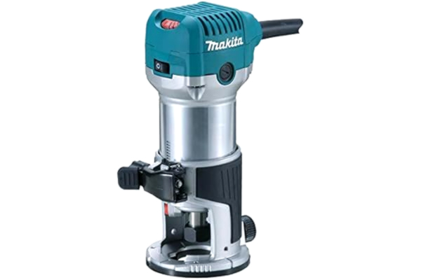 Makita  RT0700C Frezarka Jednoręczna, 710 W, 24 V, Niebieski/Czarny, ‎8.9 x 8.9 x 20 cm