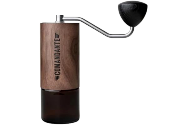 Comandante Kaffekvarn C40 MK4 Nitro Blade flytande bärnsten/rostfritt stål från Comandte, silver/brun, silver/brun