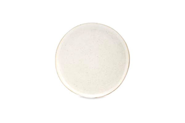 House Doctor  Middagstallrik, Pion, Grå/vit