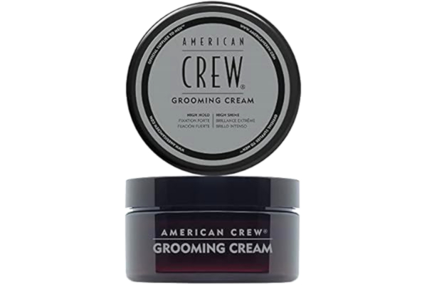 American Crew  Grooming Cream, 85 g, stylingkräm för män, hårprodukt med mycket starkt grepp, stylingprodukt för optimal formbarhet, smidig och mycket glans