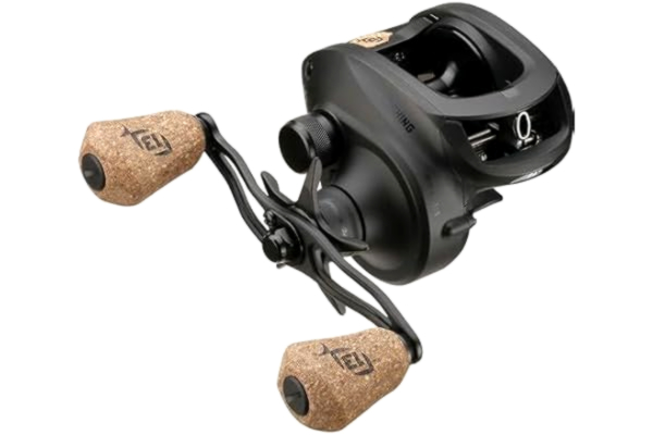 13 Fishing 13 FISHING – Concept A23 – lågprofilerad Baitcast fiskerulle – 6.3:1 växelförhållande – högerhänt återhämtning (300 storlek) (frisk+salt) – CA3-6.3-RH, svart