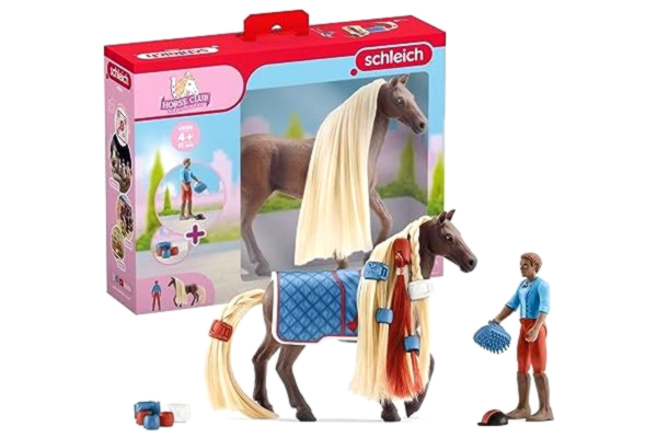 Schleich schleich 42586 Set de iniciación Leo y Rocky, Sofia's Beauties juguetes a partir de 4 años