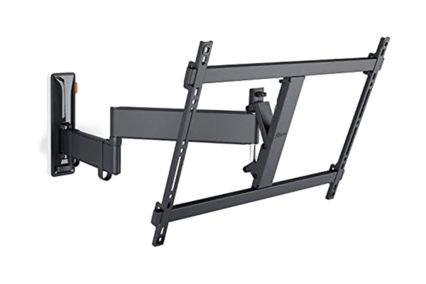 Vogels Vogel's TVM 3645 Svängbart TV-väggfäste för 40–77 tums TV, max. 35 kg, vridbar upp till 180°, full rörelse TV-fäste max. VESA 600 x 400, universell kompatibilitet, svart
