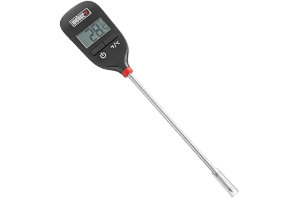 Weber  Digital ficktermometer, med omedelbar avläsning, för noggrann mätning av temperatur, temperatur i Celsius eller Fahrenheit - 6750