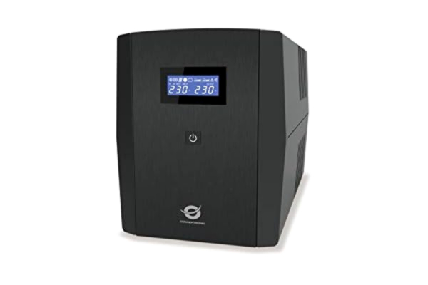 Conceptronic  ZEUS04EM 2200VA 1320W USV, 3 x IEC-uttag 2 x Schuko-uttag