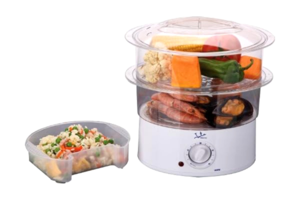 Jata  CV200 parowar 25,5 x 15 x 20 cm, przezroczysty