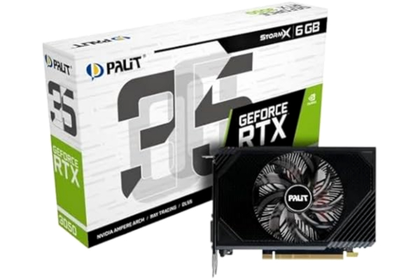 Palit  GeForce RTX 3050 - 6GB GDDR6 RAM - Grafikkort