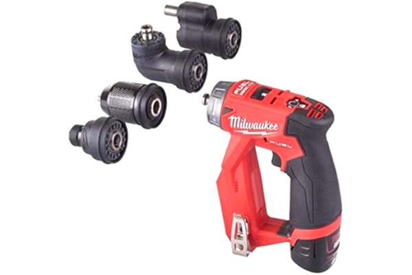 Milwaukee Wiertarko-wkrętarka ¼″ Milwaukee M12 FDDXKIT-202X (+ 2x akumulator 2 Ah + ładowarka + walizka)