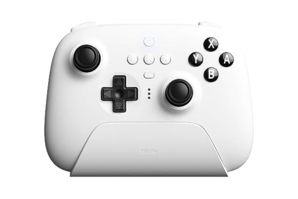 8Bitdo 8BitDo Ultimate Bluetooth & 2.4g Controller with Charging Dock for Switch and Windows - White