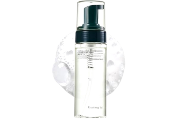 Pyunkang Yul  Calming ansiktsrengöring, 150 ml, ansiktsrengöringsskum, skummande rengöringsgel mot finnar, lågt pH-rengöringsmedel | vegansk certifierad