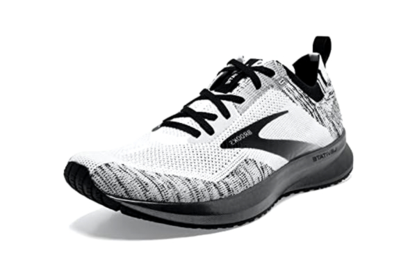 Brooks  Levitate 4, Men’s Stroke Running Shoe, White/Black, 11.5 UK (46.5 EU)