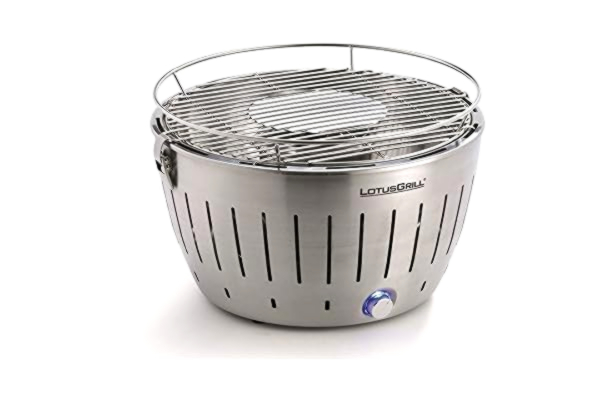 LotusGrill  G-SS-34 Barbecue à Charbon Portable couleur argent 35 cm