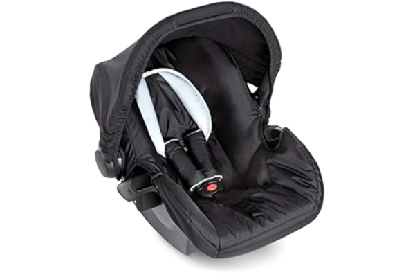 Hauck  Siège Auto Bébé Zero Plus 0+, de la Naissance jusqu'à 13 kg, Cosy Homologué ECE 44/04 Groupe 0+, Protection Latérale, Harnais 3 Points, Uniquement Compatible avec Poussette Freerider, Noir