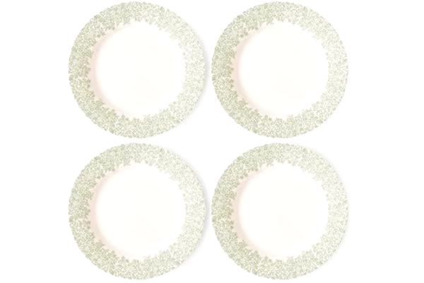 Spode  Morris and Co 28 cm middagstallrik – stativ set med 4