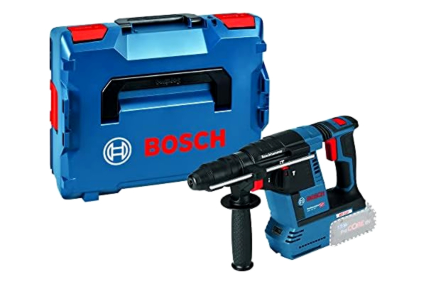 Bosch  Professional 18V System sladdlös borrhammare GBH 18V-26 (SDS plus, slagenergi: 2,6 joule, max. borr-Ø: betong/stål/trä 26/13/30 mm, i L-BOXX 136)