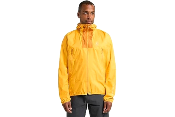 Haglöfs  Mens L.I.M Proof Jacket (Gul (SUNNY YELLOW/DESERT YELLOW) Large)