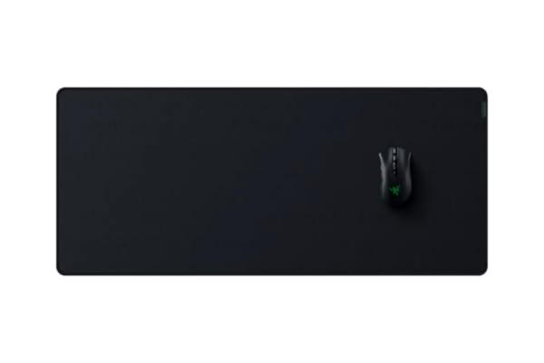 Razer  Strider - Hybridmusmatta med mjuk bas och smidig glidning (Hybridmjuk/hård matta, halkfri bas, sömmar som inte går sönder, vattenavvisande) XXL | Svart