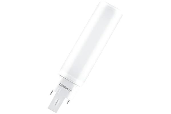 Osram OSRAM DULUX D 13 LED-lampa för G24D-1 sockel, 5 Watt, 1000 Lumen, Varmvit (3000K), roterbar, ersättning för konventionell 13W Dulux glödlampa