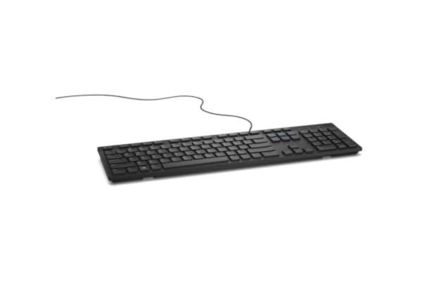 Dell  KB216 USB Tangentbord, Svart