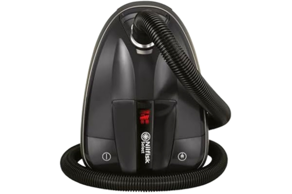 Nilfisk Dammsugaren Nilfisk Select för golv och mattor – Allergivänlig dammsugare med HEPA-filter, tar bort pollen från golv och luft – svart (BLSU13P08A1)