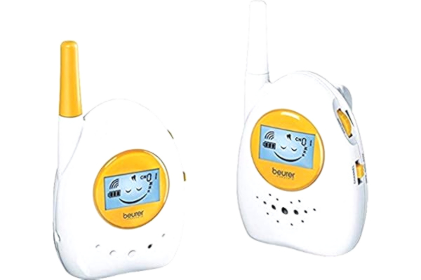 Beurer BEUrer BY 84 Babymonitor, En Storlek, Vit, Gul