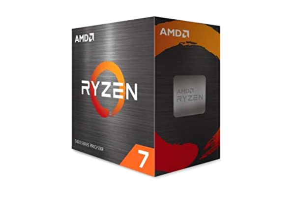 AMD  Ryzen 7 5800X Processor (8C/16T, 36MB Cache, Up to 4.7 GHz Max Boost)