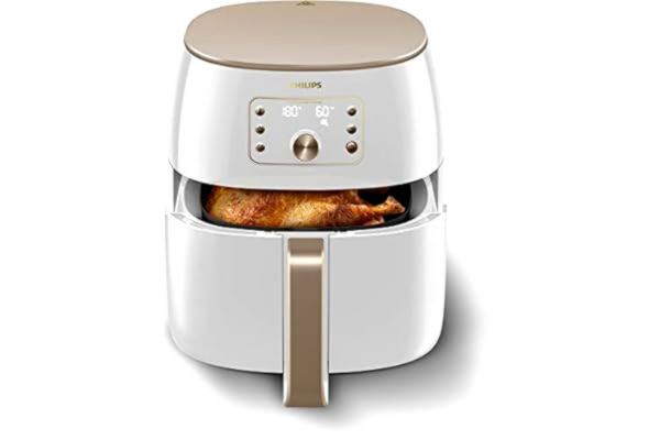Philips  Premium Collection HD9870 Airfryer XXL - Varmluftsrister - 2.225 kW - white/pearl