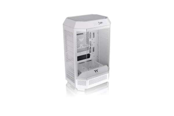 Thermaltake  Tower 300 snö/Micro-ATX datorfodral/2 x 140 mm förinstallerade vita fläktar/vit/2 års garanti