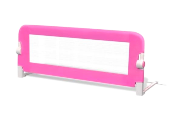 vidaXL  Sängskena för barnsäng 102 x 42 cm rosa