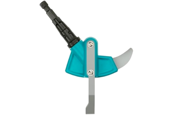 Gardena  combisystem 2-i-1 fogkrats: Ogräsrensare för grundligt borttagande av ogräs och mossa, med bygel i ädelstål för extra breda fogar, passar till alla CS-skaft (03607-20)