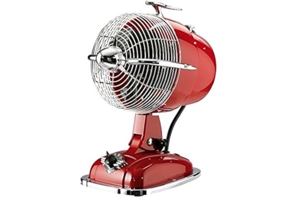 CasaFan  - Table fan Retrojet Ruby red