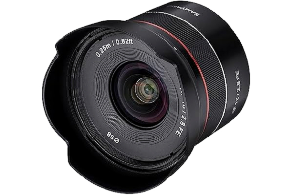 Samyang  AF 18 mm F2.8 FE autofokus för Sony E-kameror