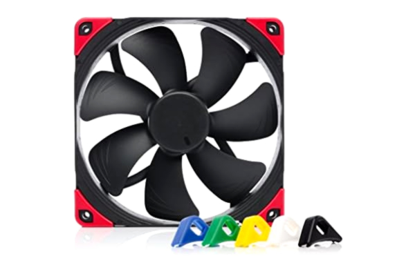 Noctua  NF-A14 PWM chromax.black.swap, Tyst Premiumfläkt, 4-pin (140 mm, Svart)