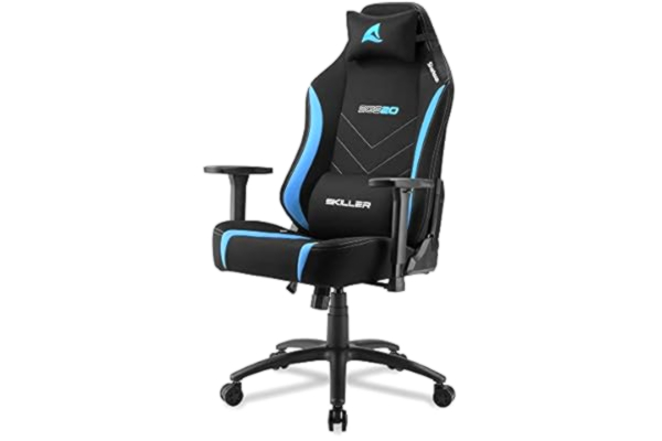 Sharkoon  Gaming Chair, Alloy Steel, Black/Blue, Normal