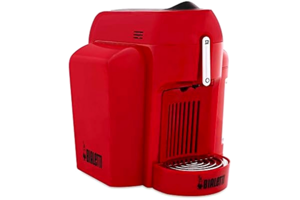Bialetti  Mini, espresso-machine, gesloten systeem. rood