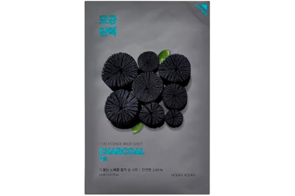 Holika Holika  Pure Essence Mask Sheet ansiktsmask svart trä 1 st