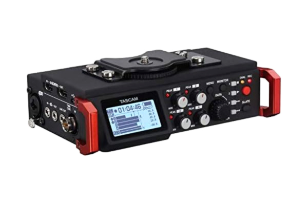 Tascam  DR-701D – 6-kanaals audio-recorder voor DSLR-camera's