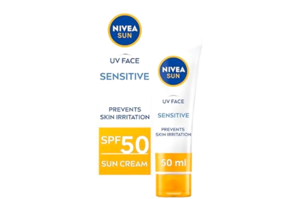 Nivea NIVEA SUN Solkräm ansikte UV Face Sensitive Cream SPF50 50 ml