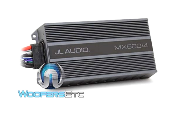JL Audio  MX500/4-4/2-kanałowy stopień mocy 1000 W (RMS: 500 W)
