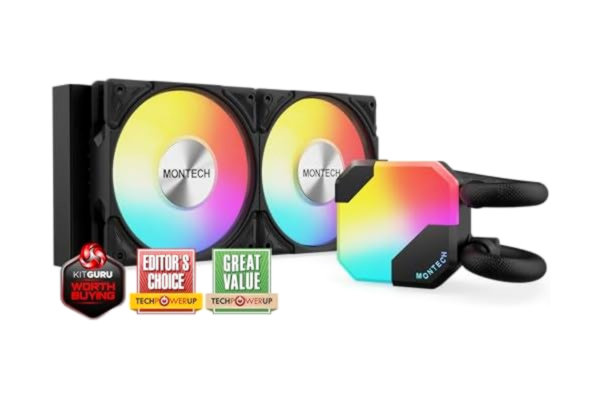 Montech Kit Watercooling AIO Montech HyperFlow RGB - 240mm (Noir)