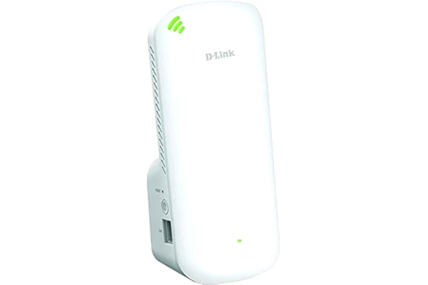 D-Link  DAP-X1860 Wi-Fi 6 AX1800 Mesh Extender, Wi-Fi Booster och förlängare, Hotspot med Gigabit Port, MU-MIMO, OFDMA, Wi-Fi EasyMesh, LED för Signal Styrka, WPS, WPA3