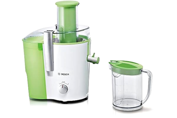 Bosch  MES25G0 - Saftpresser - 1.25 liter - 700 W - æblegrøn/hvid