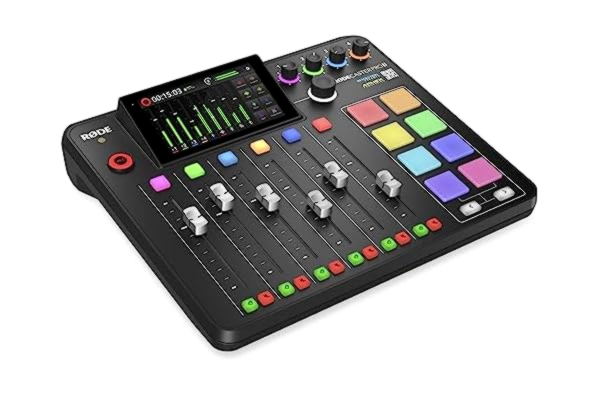 Røde RØDE RØDECaster Pro II Allt-i-ett produktionslösning för podcasting, streaming, musikproduktion och innehållsskapande